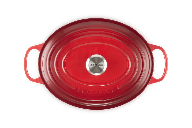 Cocotte ovale Le Creuset 29 cm, 4,7 L rouge  Achetez à prix avantageux  chez knivesandtools.be